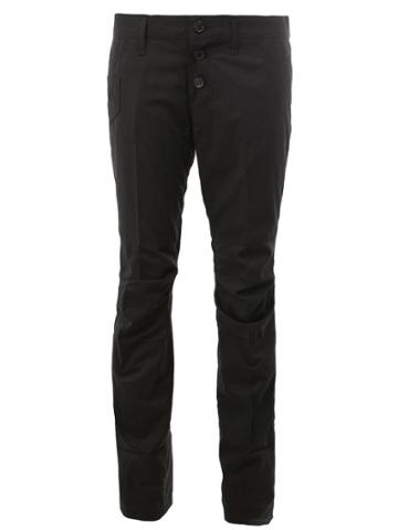 Christopher Nemeth Tailored Skinny Trousers - Black