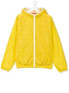 Fay Kids Teen Lightweight Zip-up Jacket - Yellow & Orange