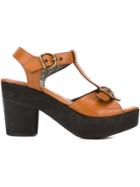 Fiorentini + Baker Platform Sandals - Brown