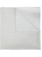 'nick Back' Scarf, Adult Unisex, White, Cotton, Title Of Work