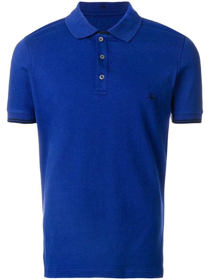Fay Classic Polo Shirt - Blue