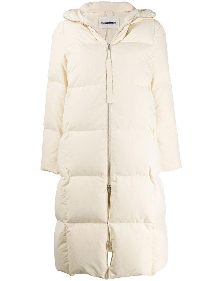 Jil Sander Oversized Padded Coat - Neutrals