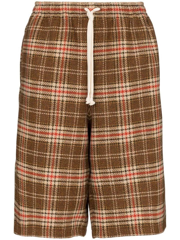 Gucci Oversized Tartan Shorts - 2018 Multi