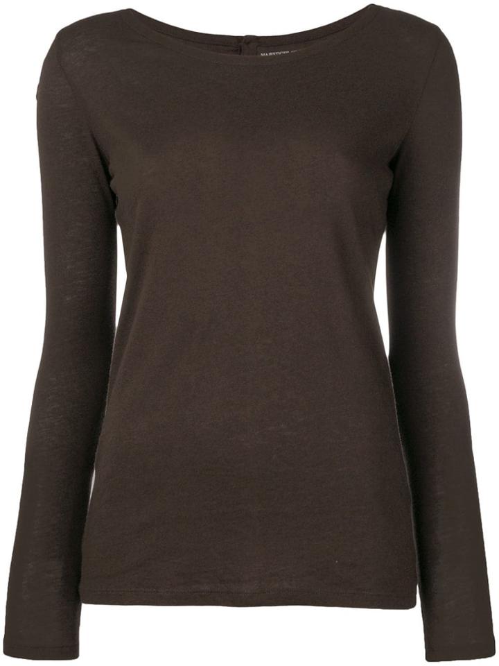 Majestic Filatures Claire Jumper - Brown