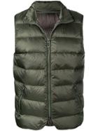 Paoloni Padded Vest - Green