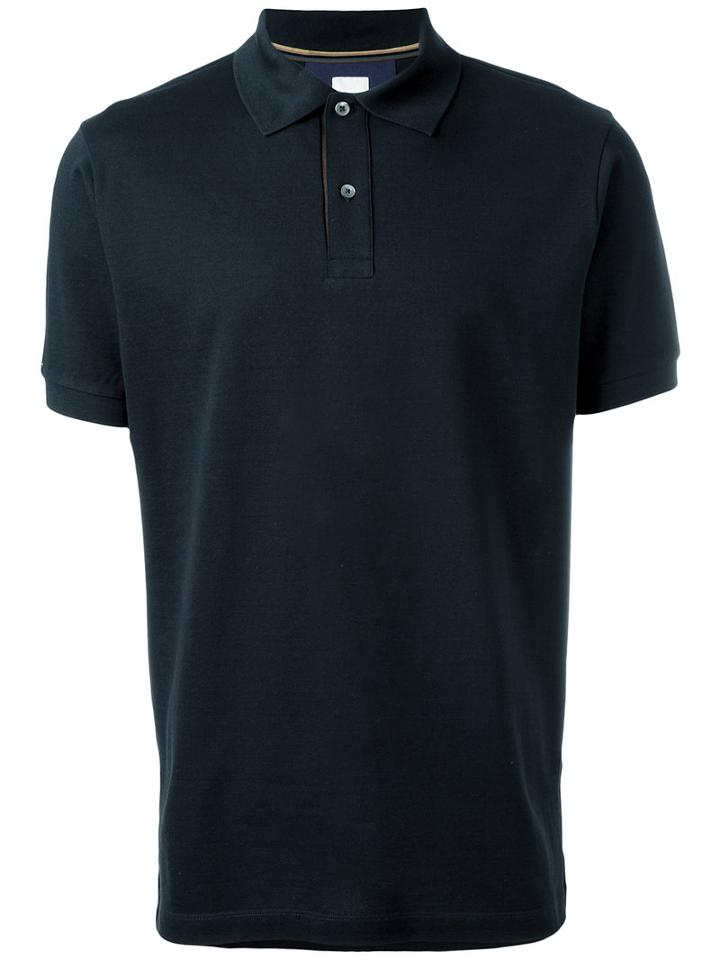 Paul Smith Classic Polo Shirt, Men's, Size: Xl, Blue, Cotton