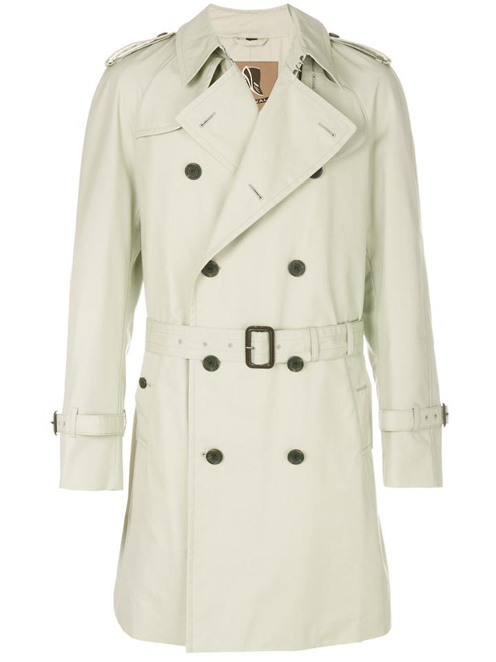 Sealup Trench Coat - White