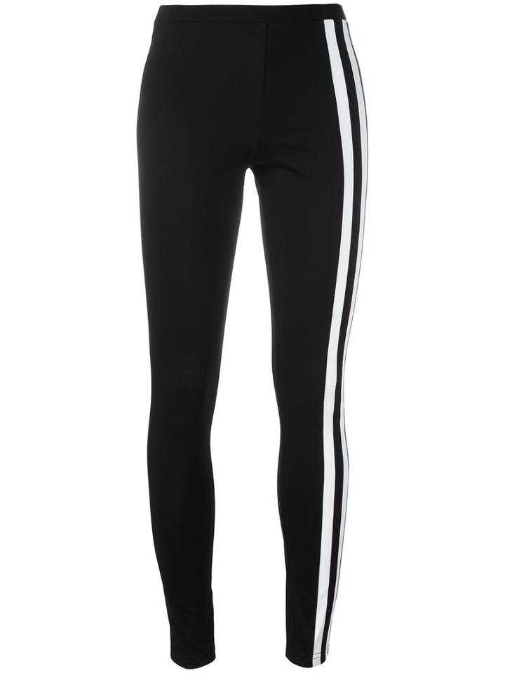 Y-3 Side Stripe Track Pants, Women's, Size: Medium, Black, Cotton/lyocell