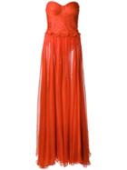 Maria Lucia Hohan Ari Gown, Women's, Size: 40, Red, Nylon/spandex/elastane/silk