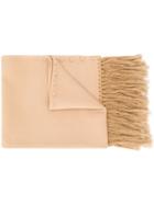 Jil Sander Button Up Oversized Scarf - Brown