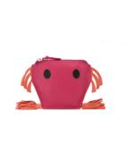 Sarah Chofakian Leather Coin Purse - Pink & Purple