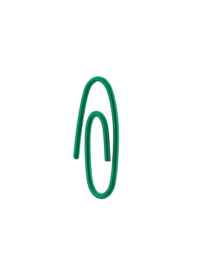 Biis Staple Shaped Earrings - Green