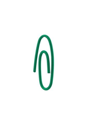 Biis Staple Shaped Earrings - Green