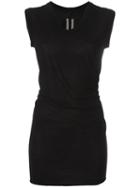 Rick Owens V-neck T-shirt, Women's, Size: 40, Black, Viscose/silk