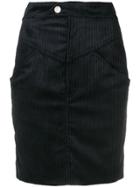 Isabel Marant Cord Skirt - Black