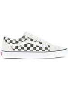 Vans Old Skool Checkerboard Sneakers - White