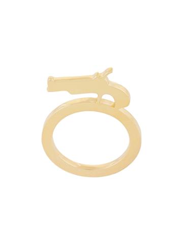 Mehem Raised Ring - Metallic