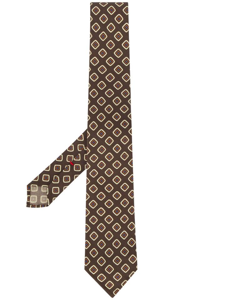 Dell'oglio Printed Tie - Green