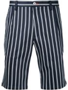 Guild Prime - Nautical Striped Shorts - Men - Polyester/polyurethane/rayon - 0, Blue, Polyester/polyurethane/rayon