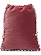 Ca & Lou Velvet Mini Bag - Pink
