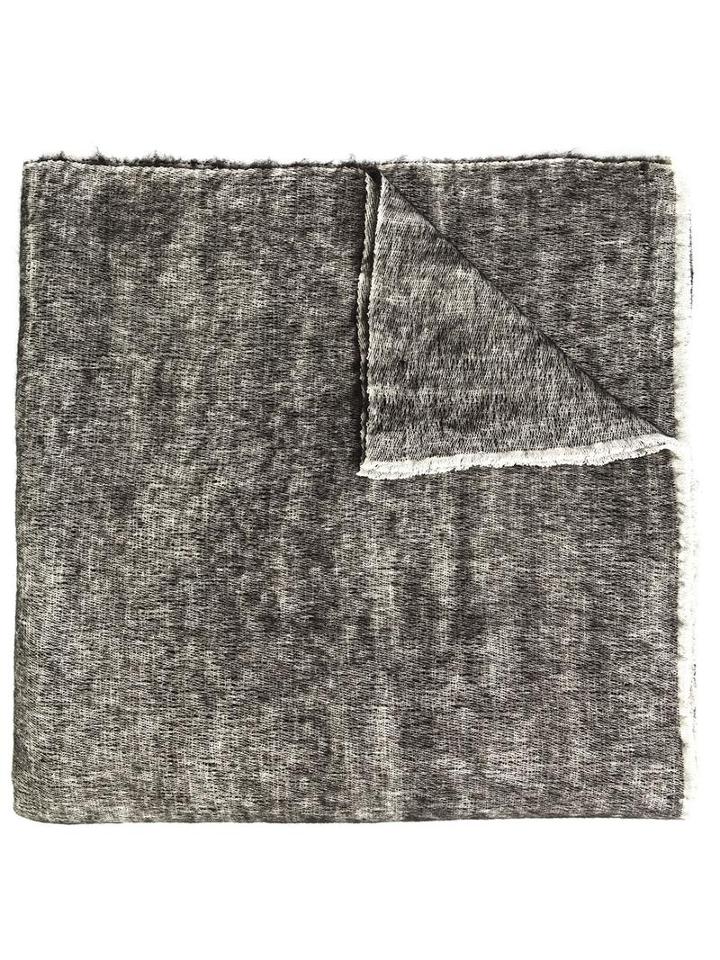 Denis Colomb 'hokkaido Nomad' Shawl, Adult Unisex, Grey, Cotton/yak