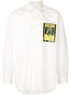 Yoshiokubo Wanted Pocket Print Shirt - White