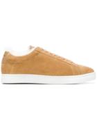 Zespa Fur Lined Low-top Sneakers - Nude & Neutrals