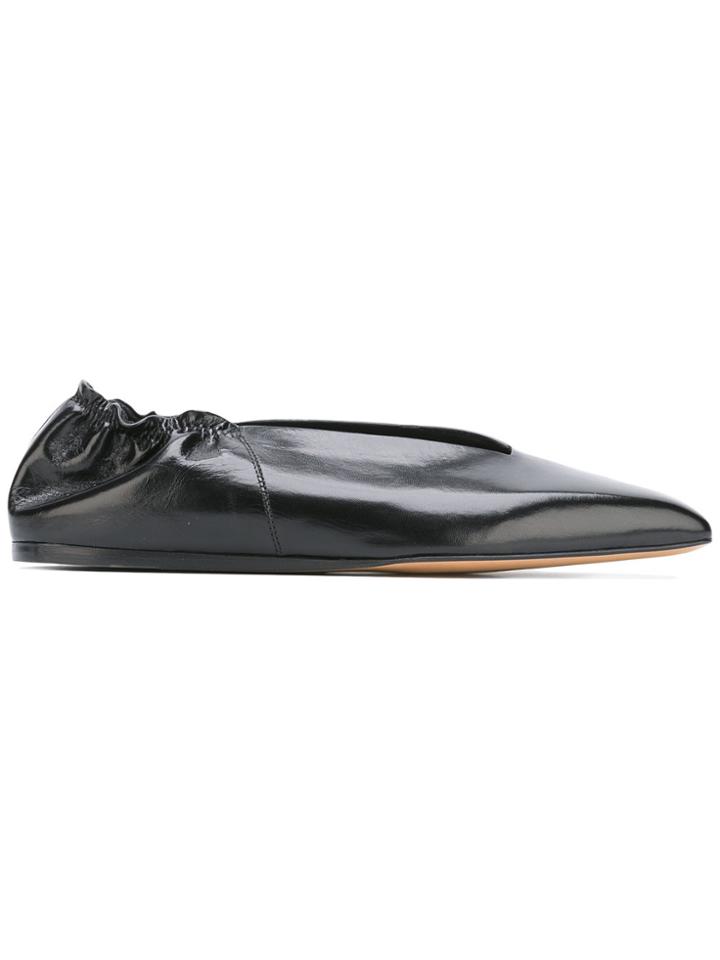 Rick Owens Geo Ballerinas - Black