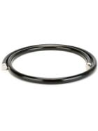 Jil Sander Tube Belt, Women's, Black, Plastic