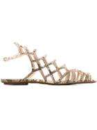 Schutz Snakeskin Effect Sandals