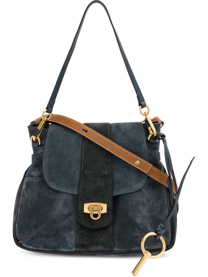 Chloé Lexa Cross-body Bag - Blue