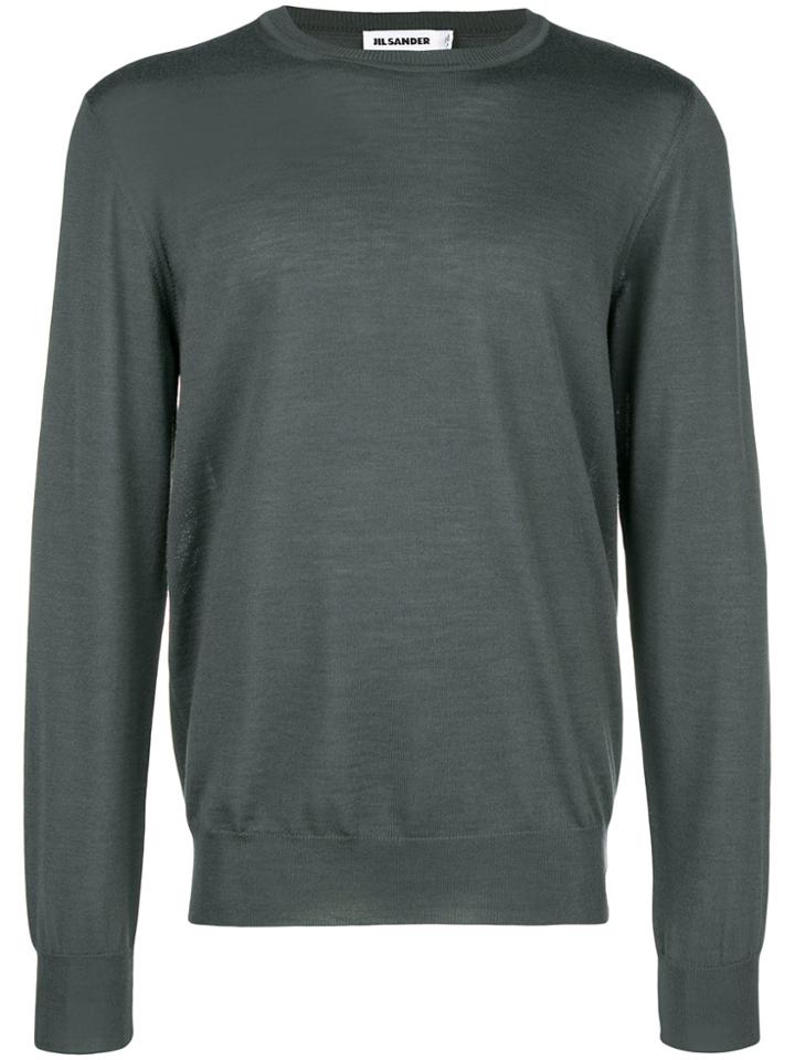 Jil Sander Crew Neck Sweater - Grey