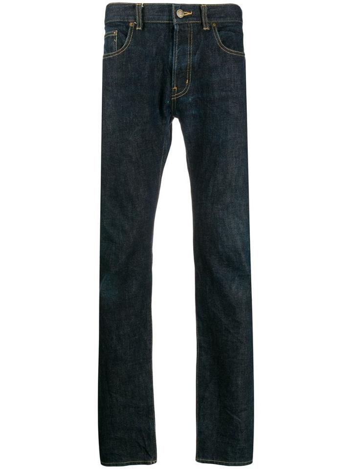 Yves Saint Laurent Pre-owned 2010's Skinny Jeans - Blue