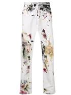 Off-white Splattered Slim Jeans
