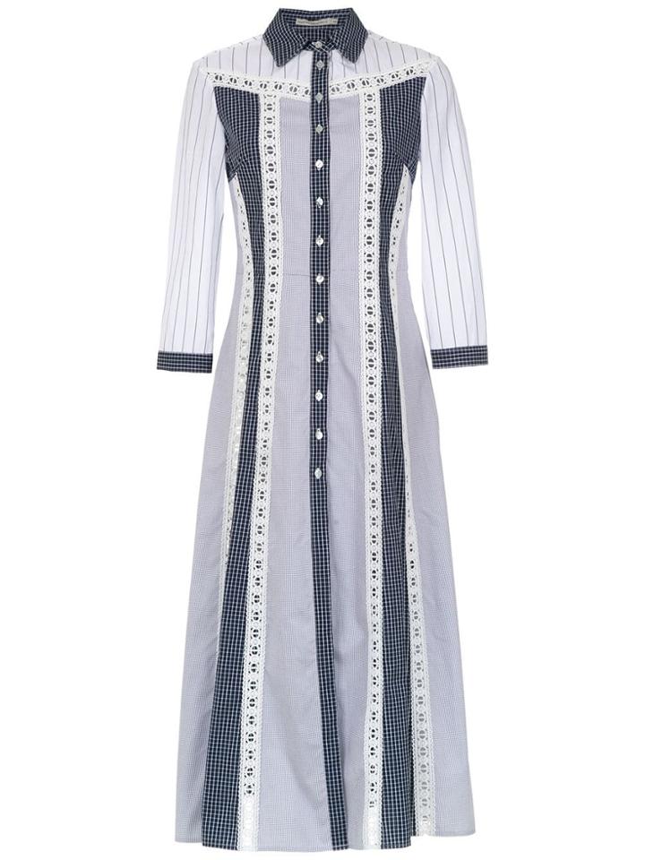 Martha Medeiros Midi Shirt Dress - White