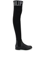 Philipp Plein Sock Boots - Black