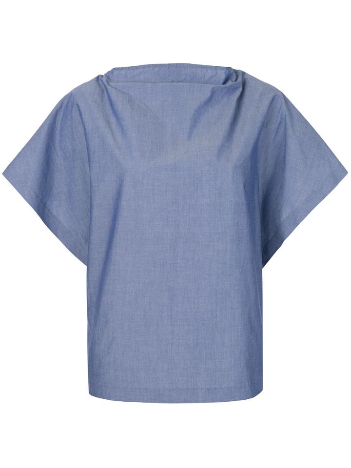 Chalayan Flared Sleeve Blouse - Blue