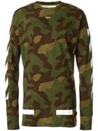 Off-white Camouflage Arrows Top - Green