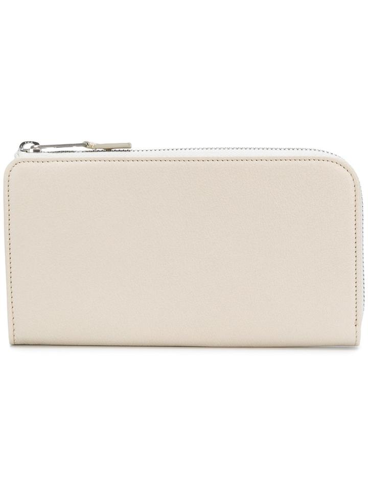 Maison Margiela Classic Zip Around Wallet - Nude & Neutrals