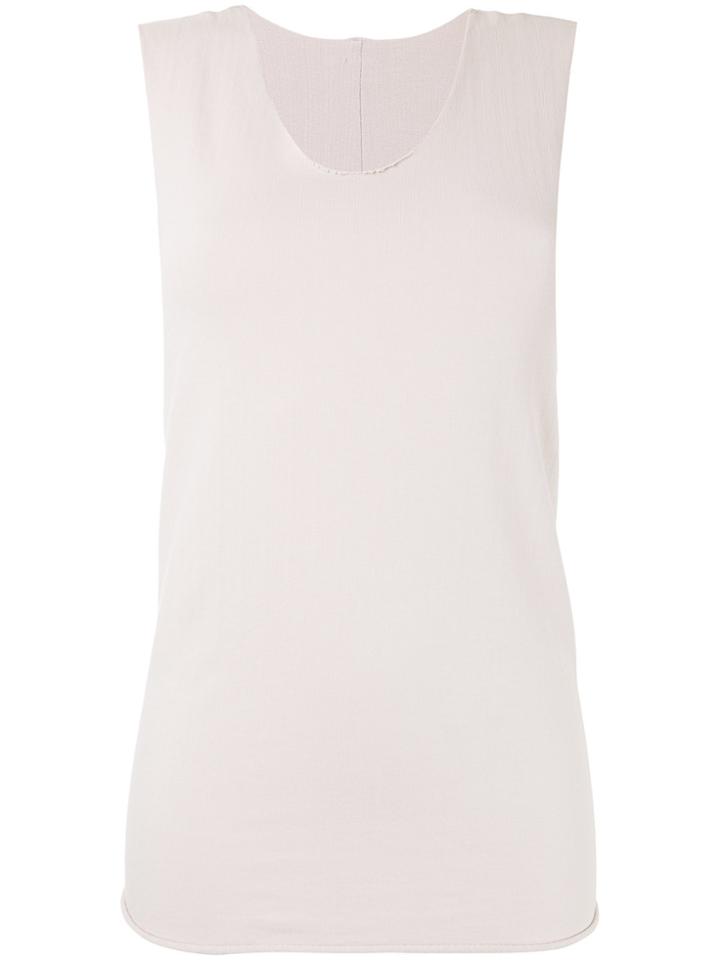 Zambesi Raw Finish Vest Top - Pink & Purple