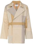 Children Of The Discordance Patchwork Vintage Cotton Trench Coat -