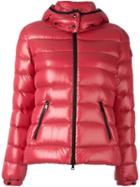 Moncler 'berre' Padded Jacket, Women's, Size: 0, Red, Polyamide/feather Down