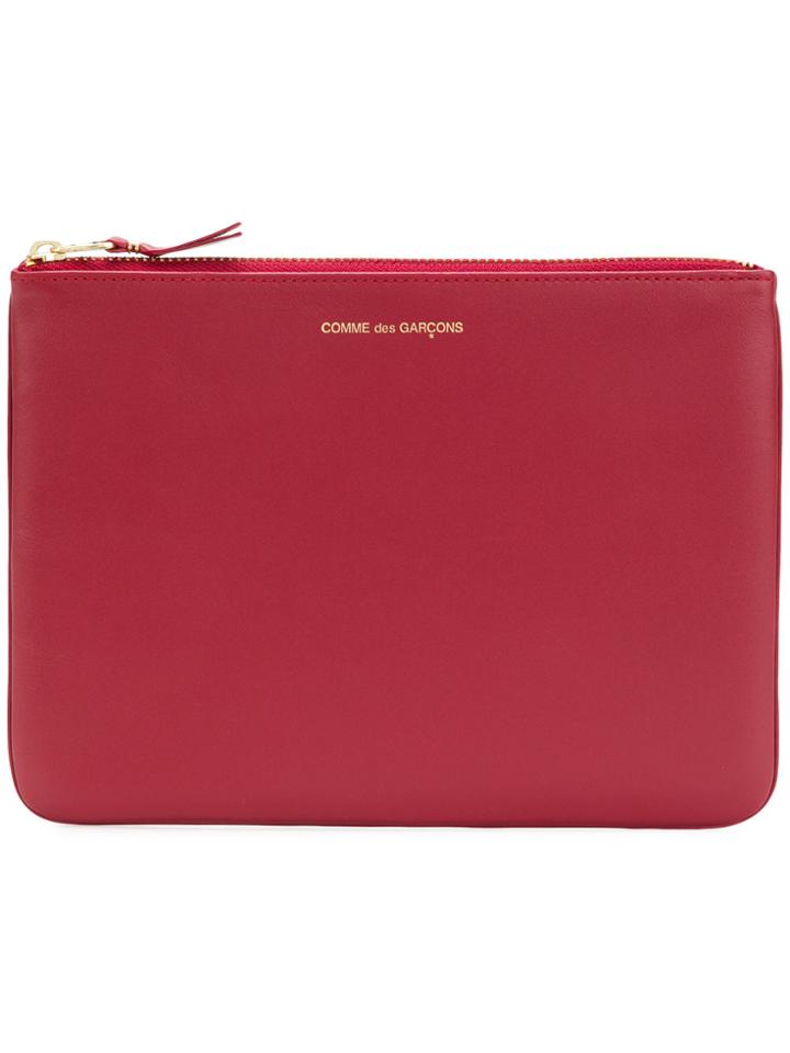 Comme Des Garçons Wallet Coin Purse - Red