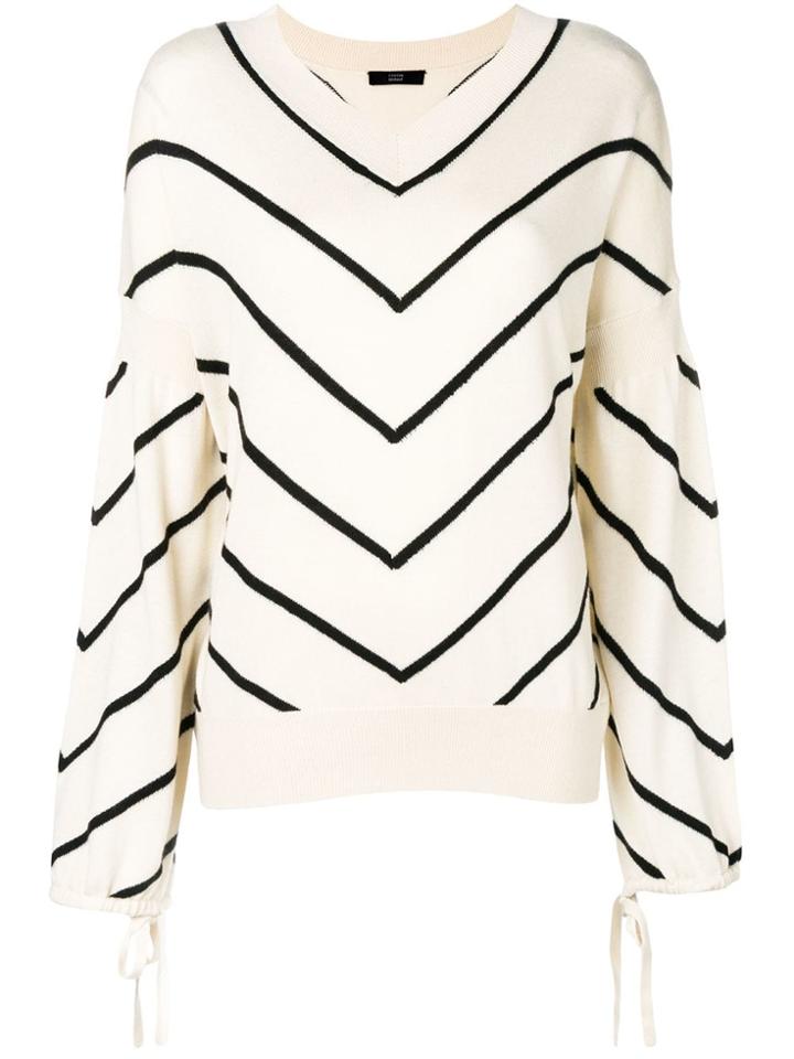 Steffen Schraut Striped Knit Sweater - Nude & Neutrals