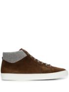 Eleventy Lace-up Detail Sneakers - Brown