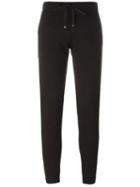 Moncler Skinny Track Pants, Women's, Size: L, Black, Cotton