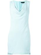 Versace Draped Neck Dress
