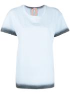 Nº21 Ombre Trim T-shirt - Blue