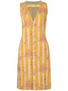 Junya Watanabe Comme Des Garçons Vintage Floral Dress - Yellow &