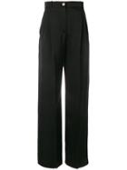 Loewe Pleated Trousers - Black